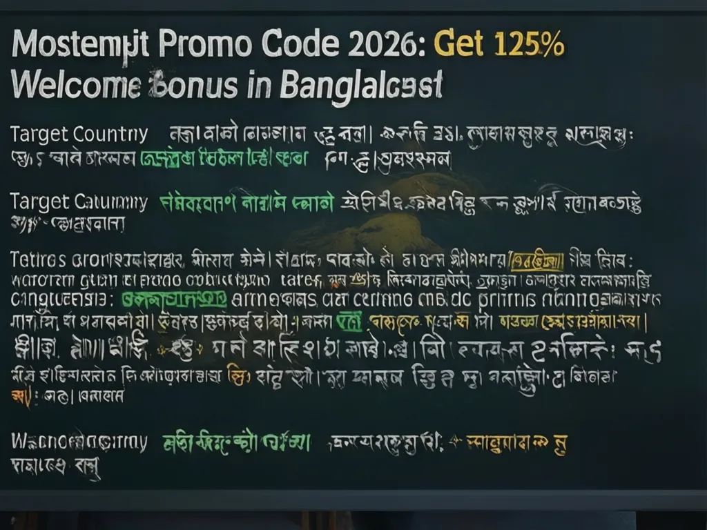 Mostbet Promo Code Bangladesh 125% Bonus